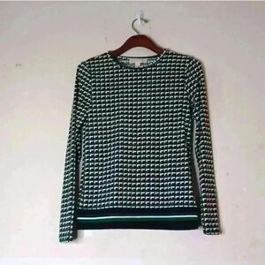 Michael Kors Madeleine Geo Print Top